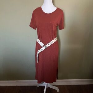 Jessica Simpson Medium Orange Casual Dress
